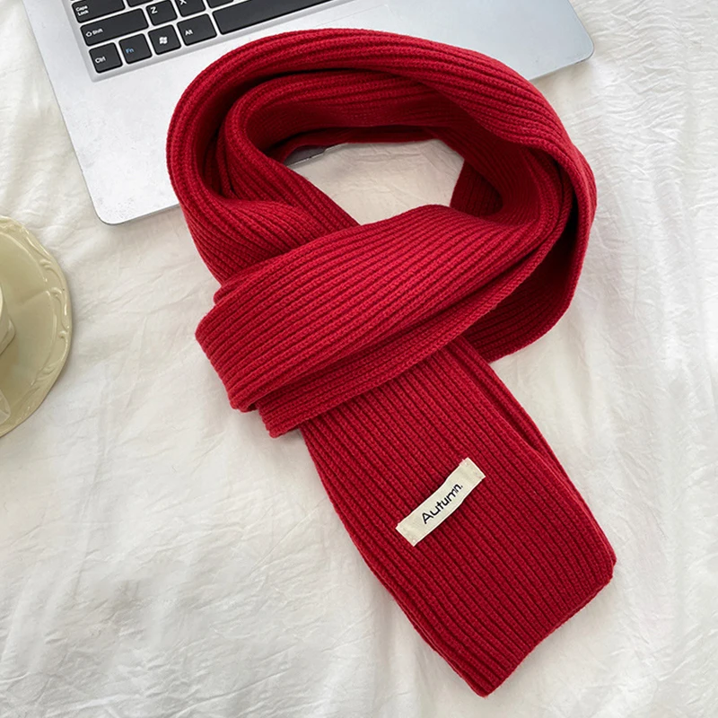 ニットネックスカーフ手袋キャップ3点セット秋と冬模造カシミア暖かい新年クリスマスセットごっこ遊び