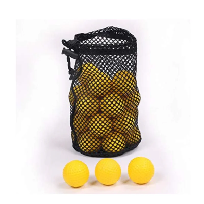 Foam Golf Practice Balls 12 Pack Realistic Feel and Limited Flight Soft for Indoor or Outdoor Training