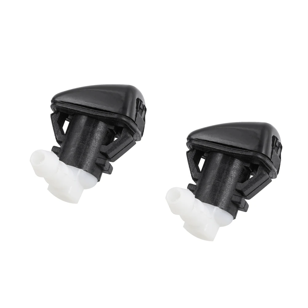 2x Wiper Washer Spray Jet Car Front Windscreen Washer Nozzle Car Parts For Dodge Dart 2014-2016