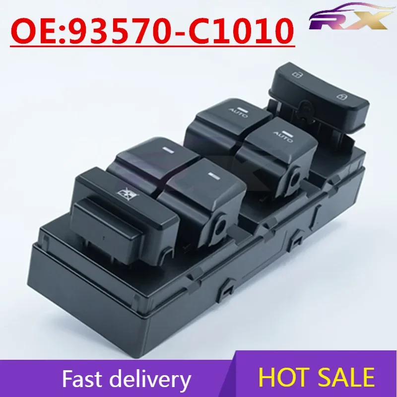 

НОВИНКА: 93570-C1010 Подходит для Hyundai Sonata 2015-2019, переключатель стеклоподъемника, автомобильный переключатель стекла