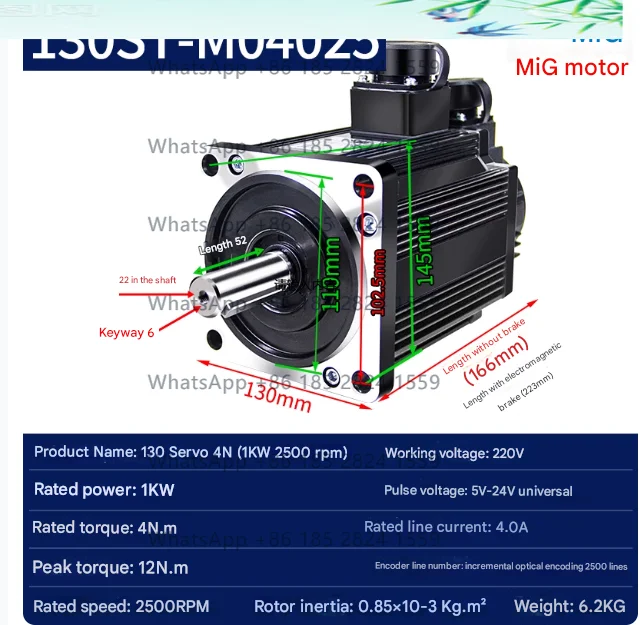 130ST-M04025 (Gloednieuw en origineel op voorraad 1PCS