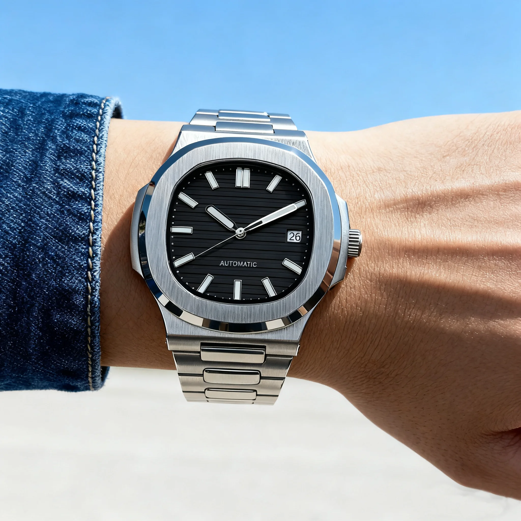 2025 New Watches mens Luxury Seagull Mechanical Mens Automatic Watches Sapphire Stainless Steel Waterproof Men's watch