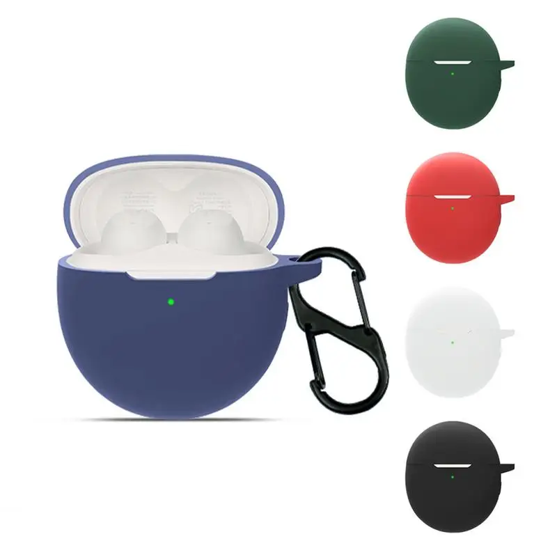 Силиконовый защитный чехол для наушников, чехол для защиты телефона для 1more ComfoBuds, наушники-мини, прочная защита гарнитуры с крючком