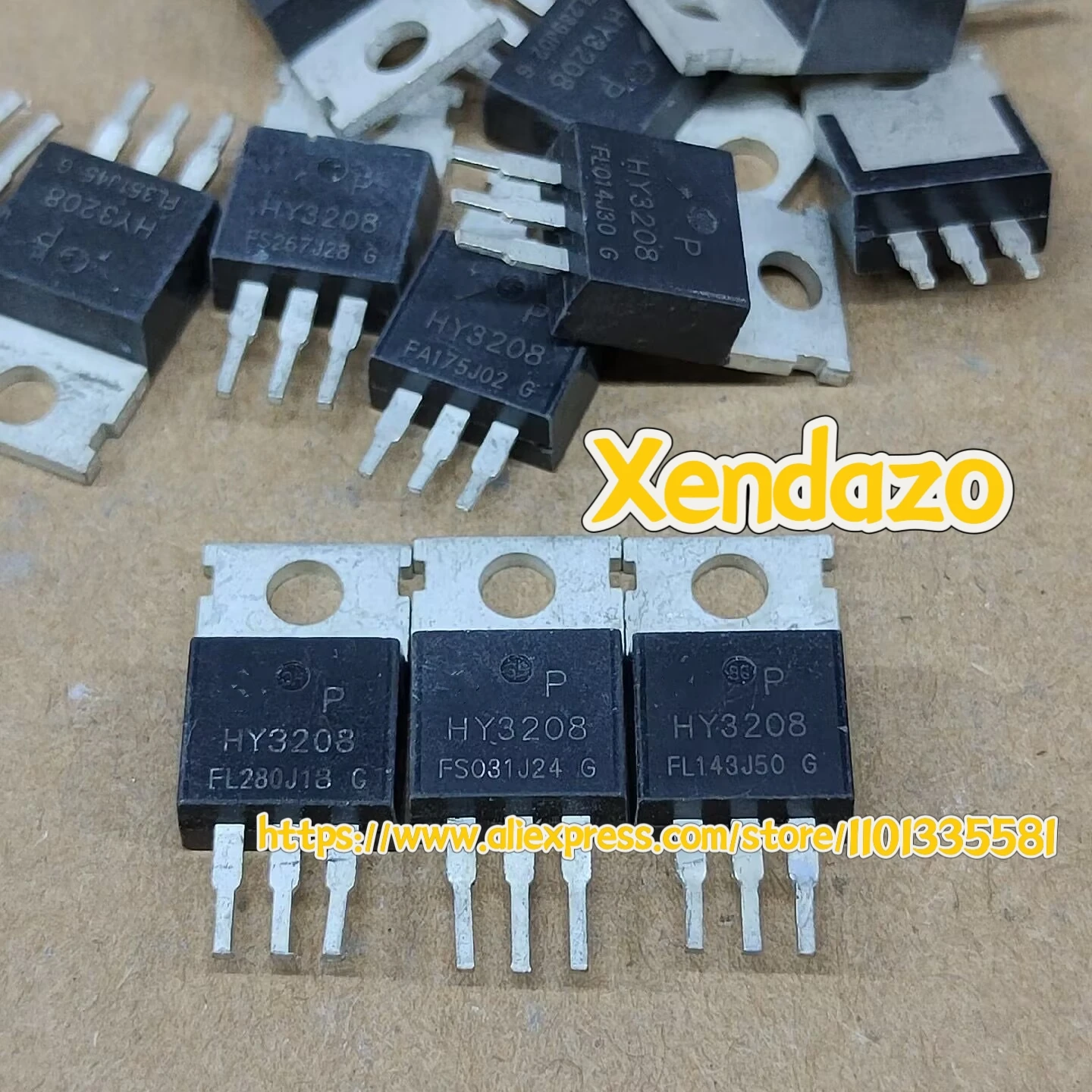 10PCS/LOT HY3208 HY3208P TO-220 120A 80V MOSFET