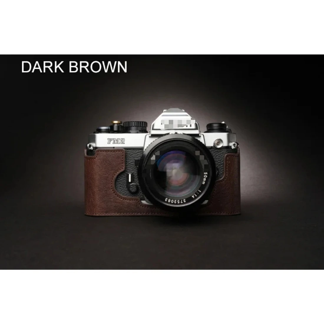 Handmade Genuine Leather Camera CaseFor Nikon FM2 FM FM2N FE FE2 Camera Half Body Cover Bag Accessories