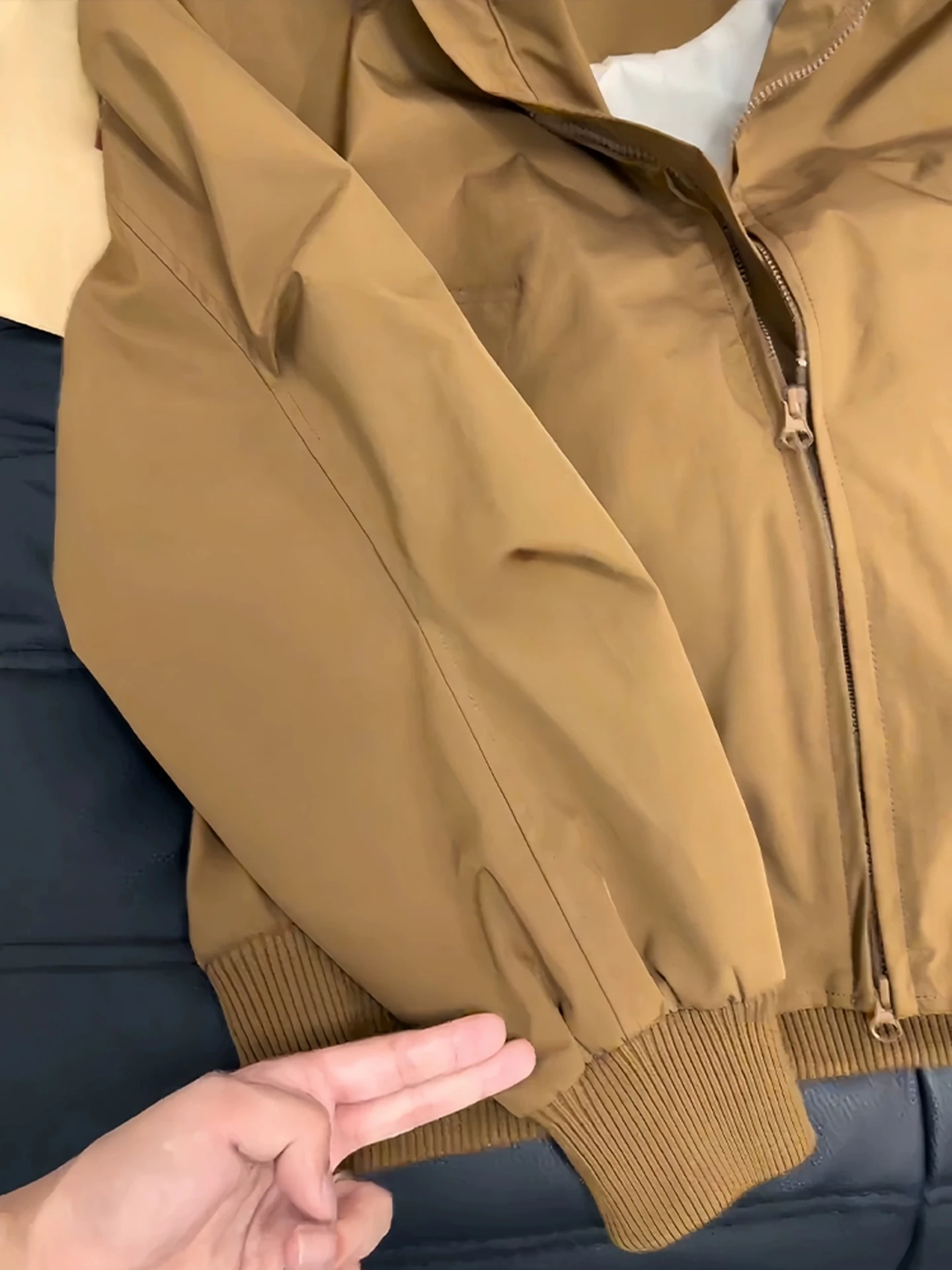 American Sle Flight Jaet ort abrigo de otoño para hombre marca Faion alta sensación Cool Cleanfit béisbol Sle cierre de cremallera