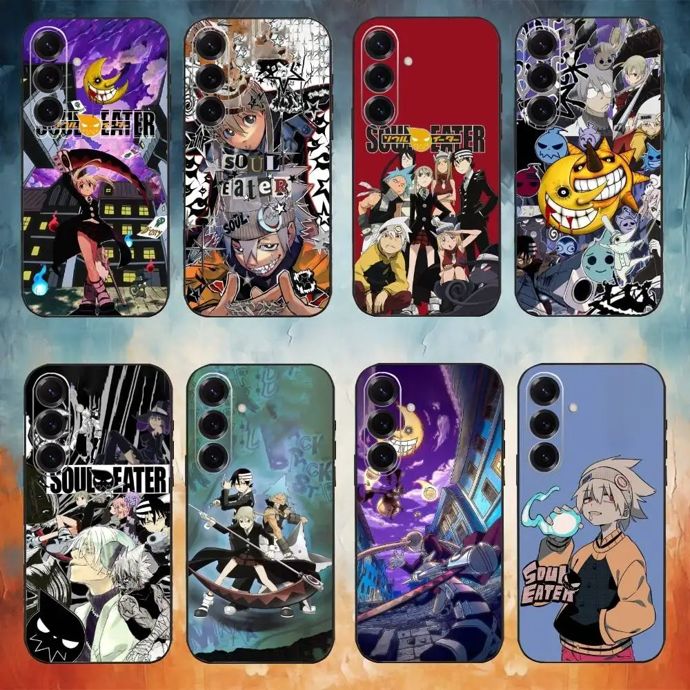 

S-Soul Comics E-EaterS Phone Case For Samsung Galaxy A73,A72,A71,A70,A53,A52,A51,Others Soft Black Cover