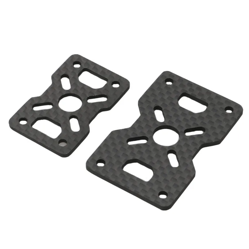 10PCS DIY 12/16/20/22/25/30mm Tube Clamp 3K Carbon Fiber Plate Motor Fixed Mount Clip Holder Bracket for RC FPV Drone Quadcopter