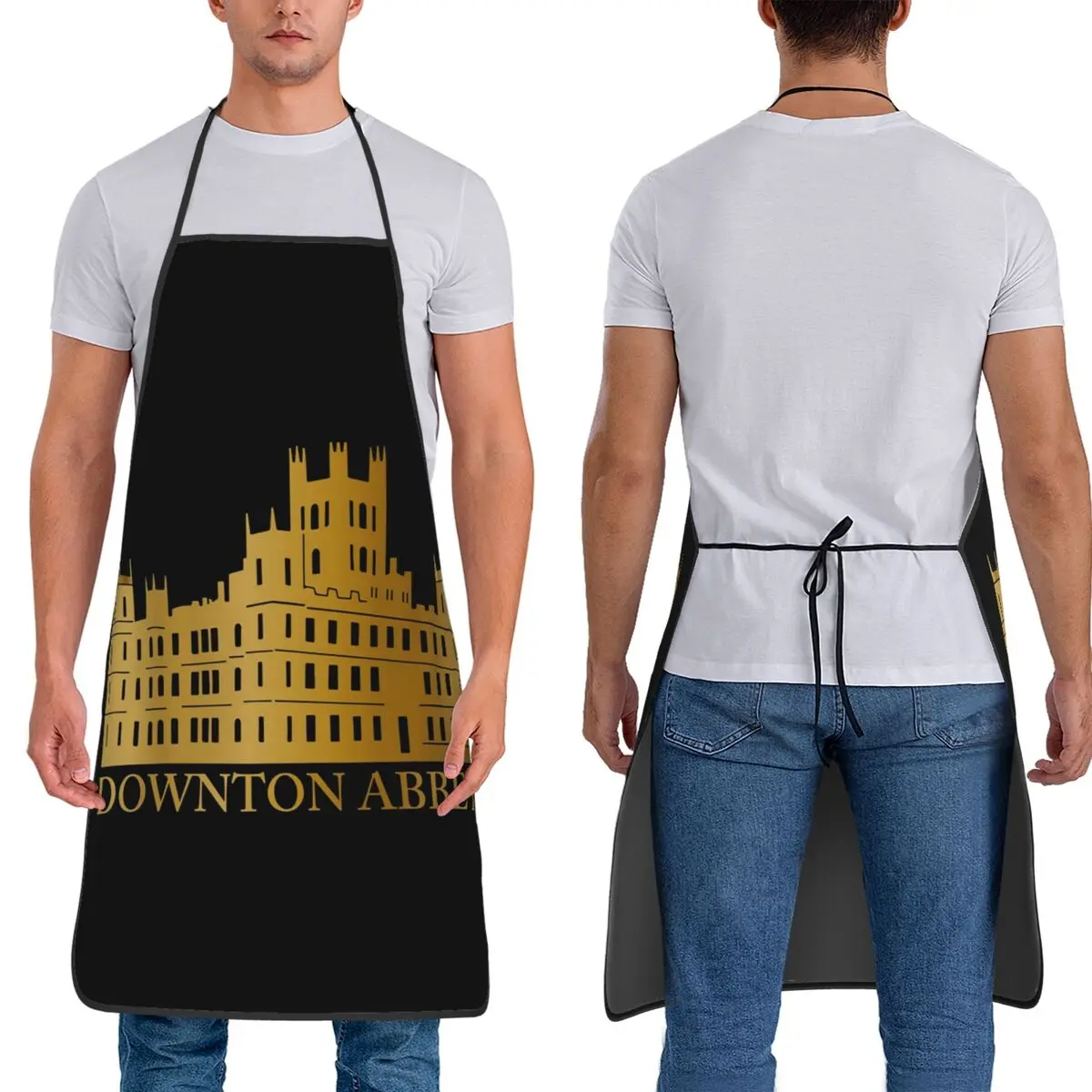 

Фартуки Downton Abbey, повар, кулинария, кухня, Tablier, водонепроницаемый нагрудник, кухонный сарафан для уборки для женщин и мужчин, садоводство