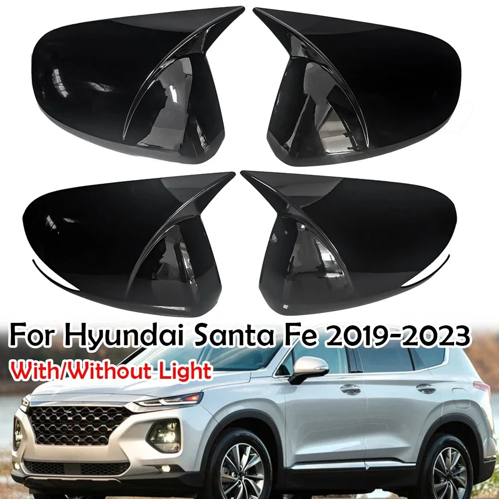 

For Hyundai Santa Fe 2019-2023 Rearview Mirror Cover Body Kit Accessories