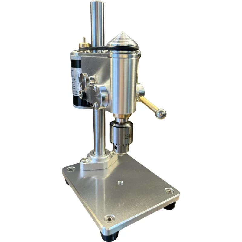 Mini Bench Drill 0.3‑4mm Precision Micro Drilling Machine Industrial Grade Bench Drill for Watch Clock Repair DIY Metal Wood Dri