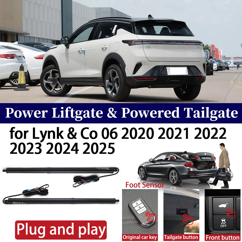 

for Lynk & Co 06 2020 2021 2022 2023 2024 2025 Car OEM Power Liftgate Automatic One-Click Powered Tailgate Strut Plug and paly