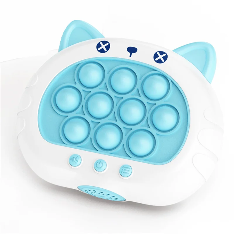 Jeu de poussée rapide, 1 pièce, Console de Puzzle électronique, anti-stress, jouets pour enfants, jeu électronique amusant, 3 couleurs