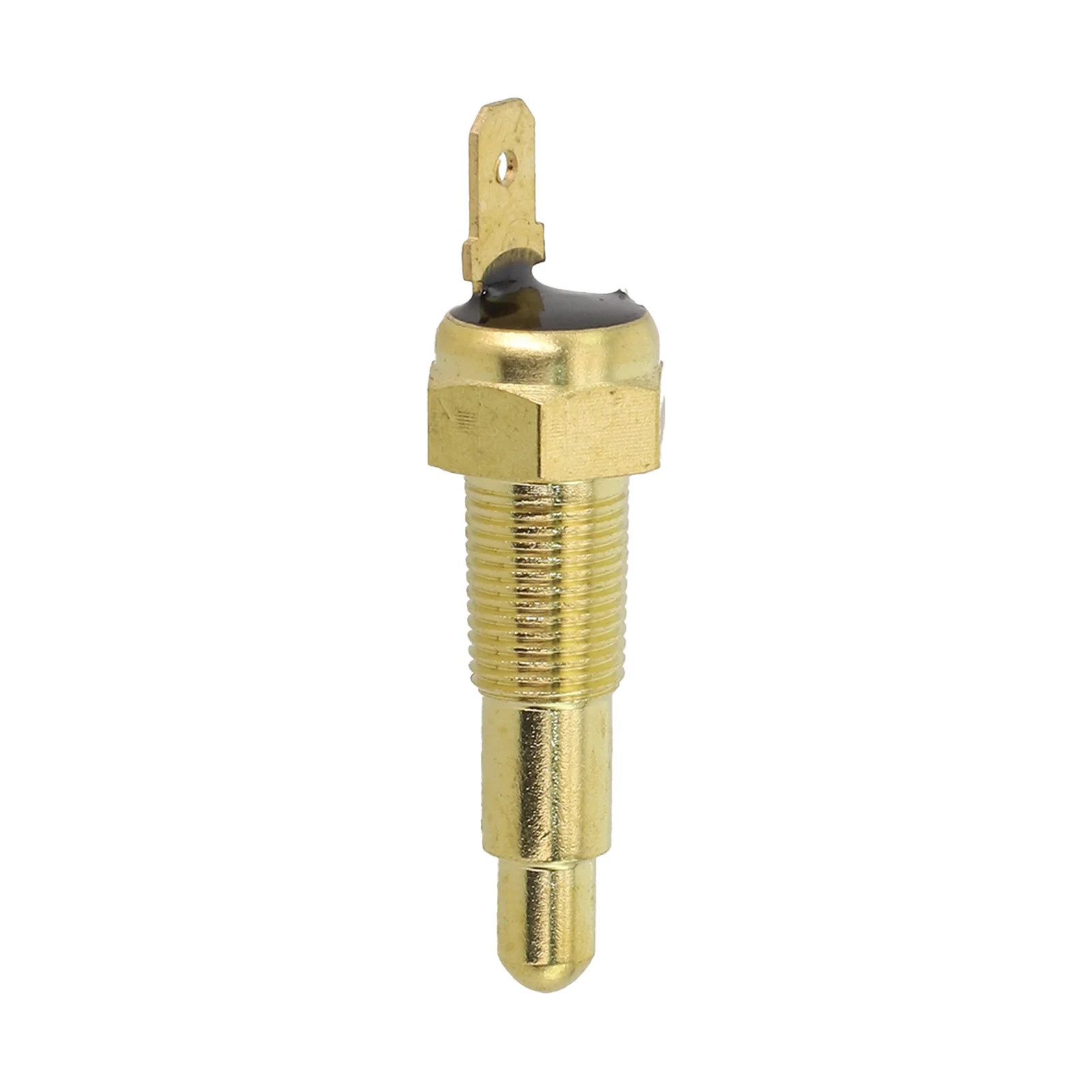 Automall_tech Radiator Fan Thermo Sensor Switch – 3/8" NPT, 160°F On / 145°F Off, Universal Fit, Copper Tone, 3-Month Warranty