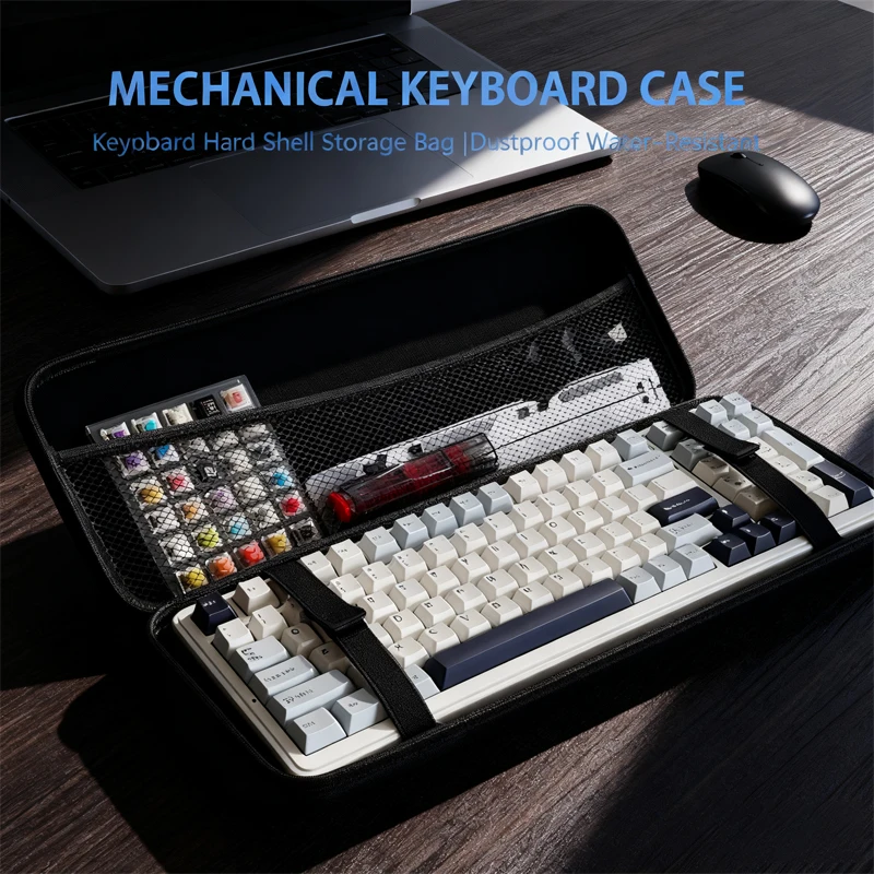 Mechanical Keyboard Portable Storage Dustproof Waterproof Case 5mm Thickness Case For Mchose Wooting Azoth