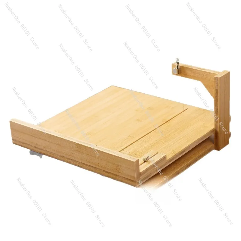 New Wooden Soap Cutting Table Bamboo Wire Cutter, Handmade Soap Slicing Machine for Home DIY Cold Process Soap Making