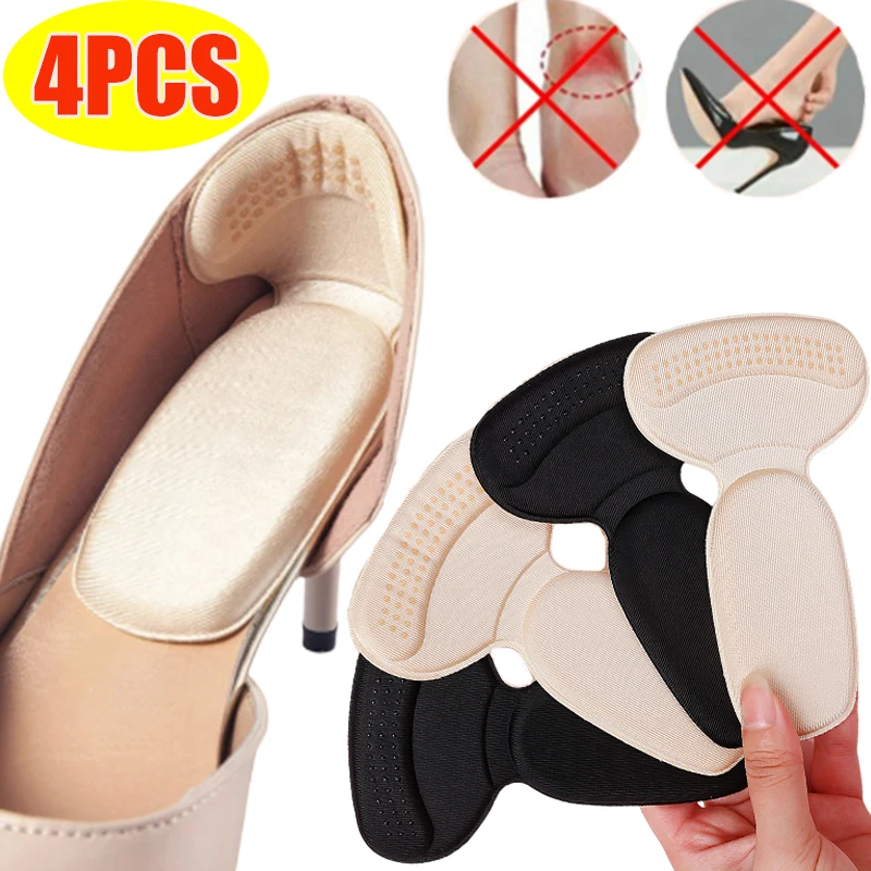 Half Insoles for Women Shoes Back Stickers High Heels Liner Insert Heel Pain Relief Protector Cushion Pads for Shoe Size Reducer