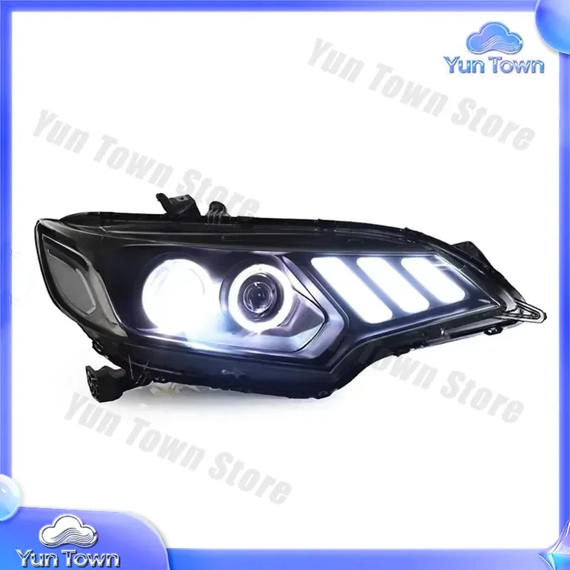 LED Headlights for 2014 2015 2016 2017 2018 2019 2020 2021 2022 2023 2024 FIT JAZZ GK5 for Car Headlight Assembly RHD LHD