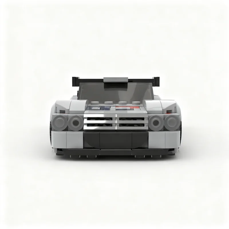 405pcs MOC Mercedessed Benz CLK GTR 11 City Champions Model Building Blocks Construction Toy Christmas Gifts DIY Creative Idea view 2