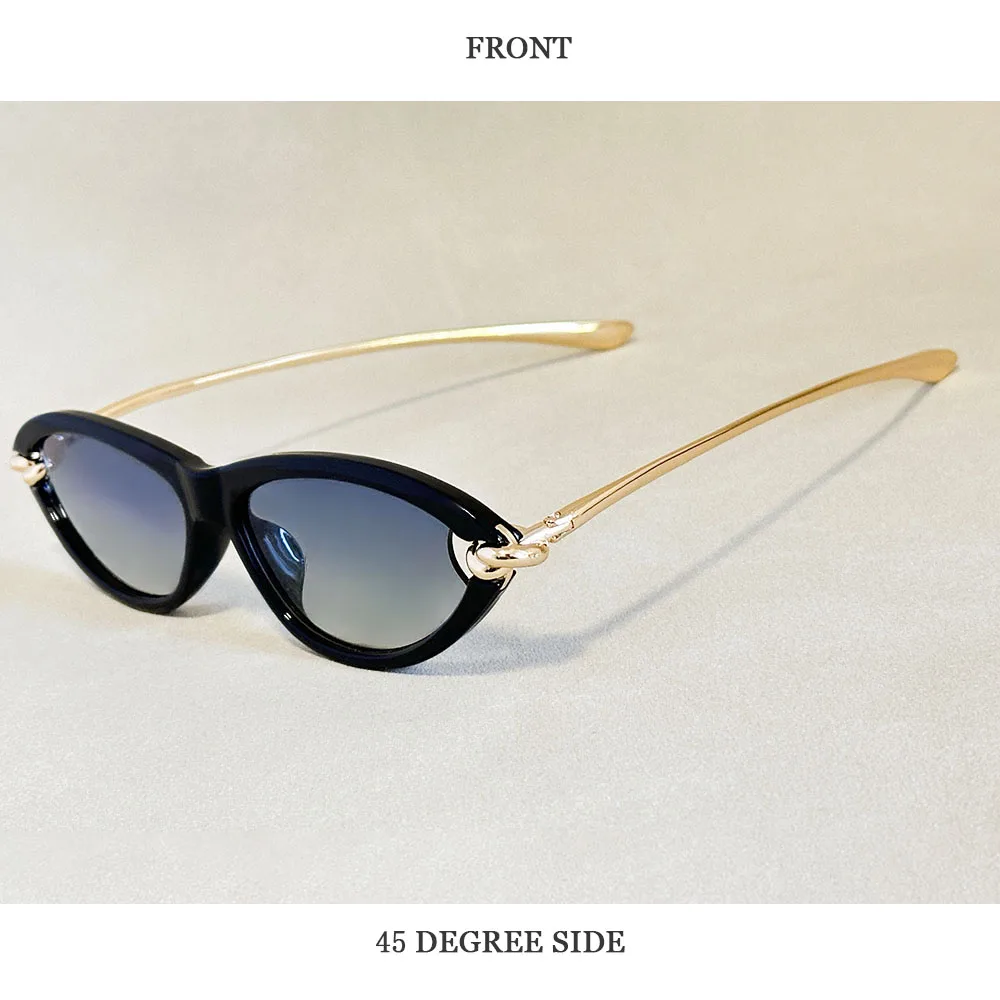 Mode Oval Sonnenbrille Frauen 2026 Luxus Vintage Neue Cat Eye Sonnenbrille Gläser Luxe Lunette Soleil Femme Lentes De Sol Mujer – Detail 22