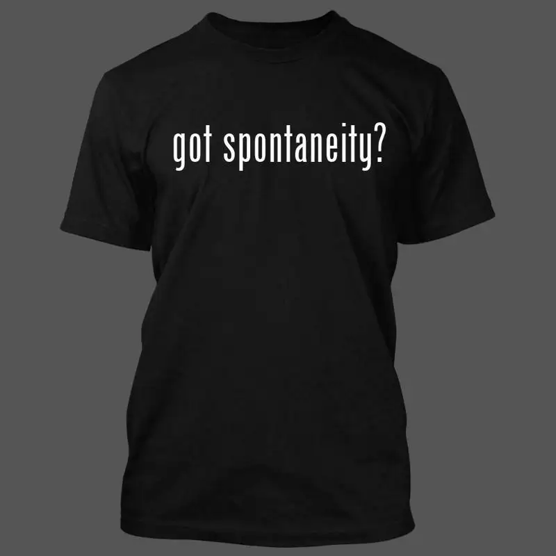 

Мужская забавная футболка Got Spontaneity, новая редкая
