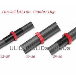 Plant UAV Drone 25mm 30mm Folding Arm Kit Quick Release Parts Combination Carbon Tube Adapter Clamp Joint Connector