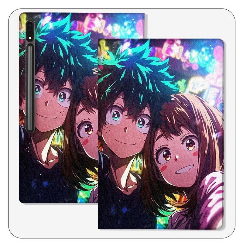 

My Hero Academia Art Popular For Samsung Galaxy Tab S9 S10 S6 S7 S8 FE Plus Lite Inch Foldable Cover Tablet Case