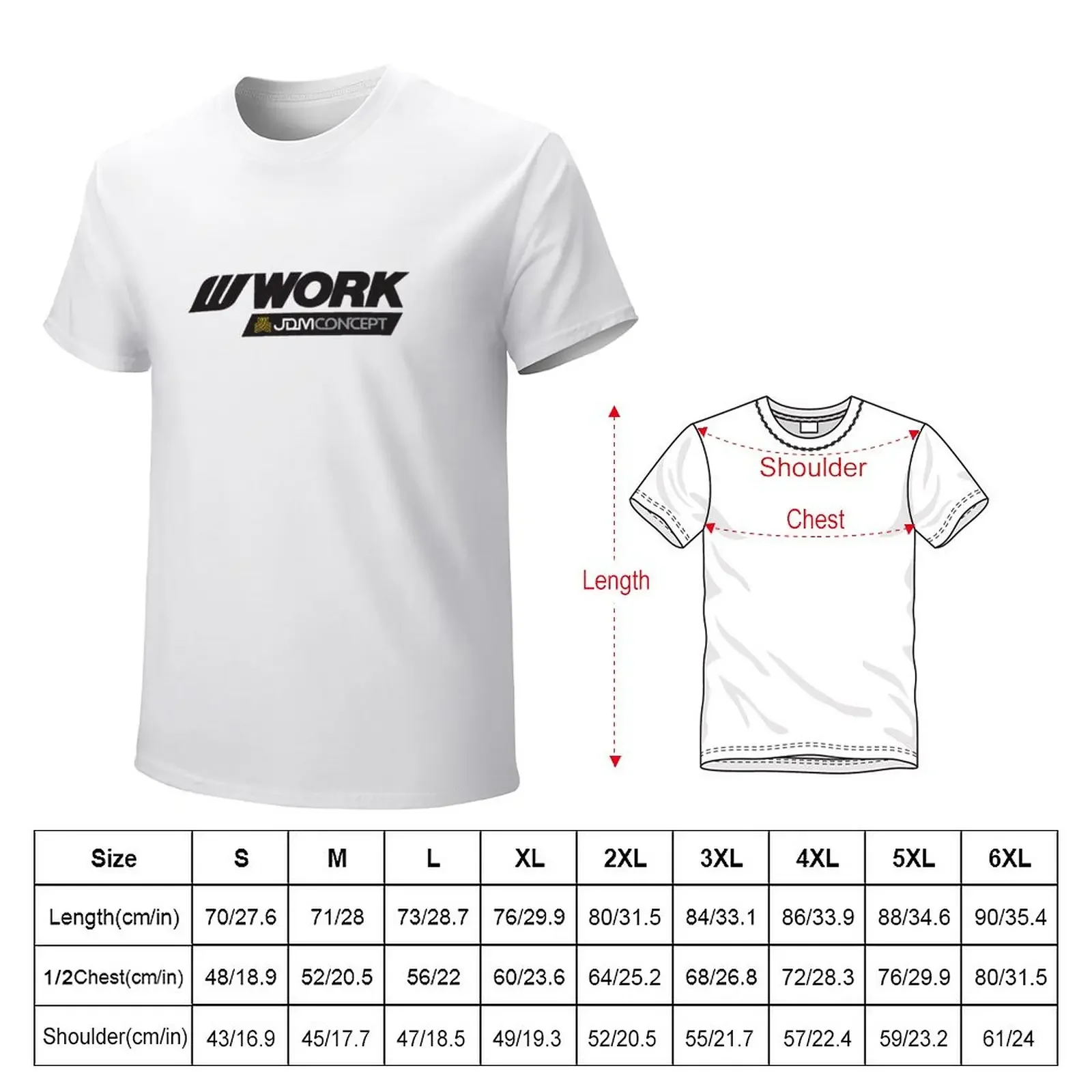 Work Wheels Jdm Style T-Shirt for a boy summer tops plain men workout shirt