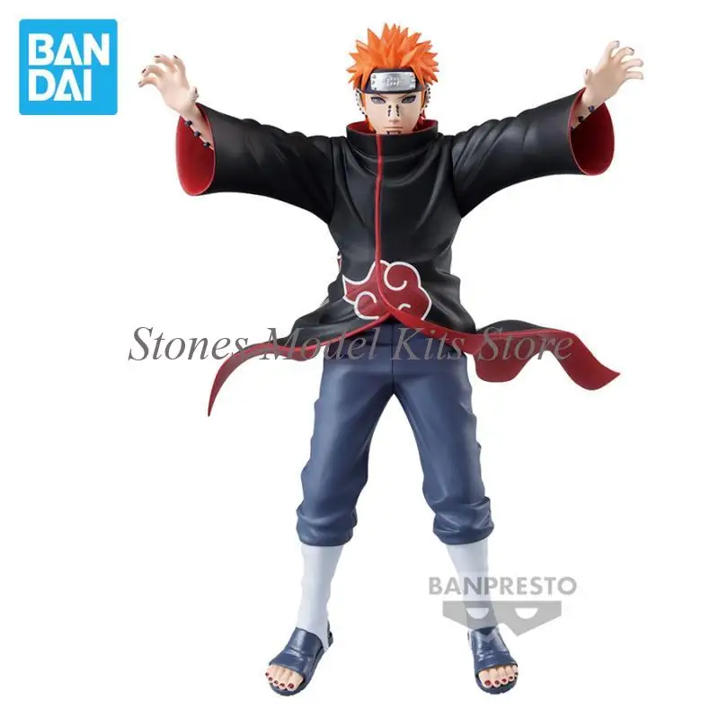 In stock Bandai original Naruto Payne anime character vibration star pain action figure model toy ornament collection gift