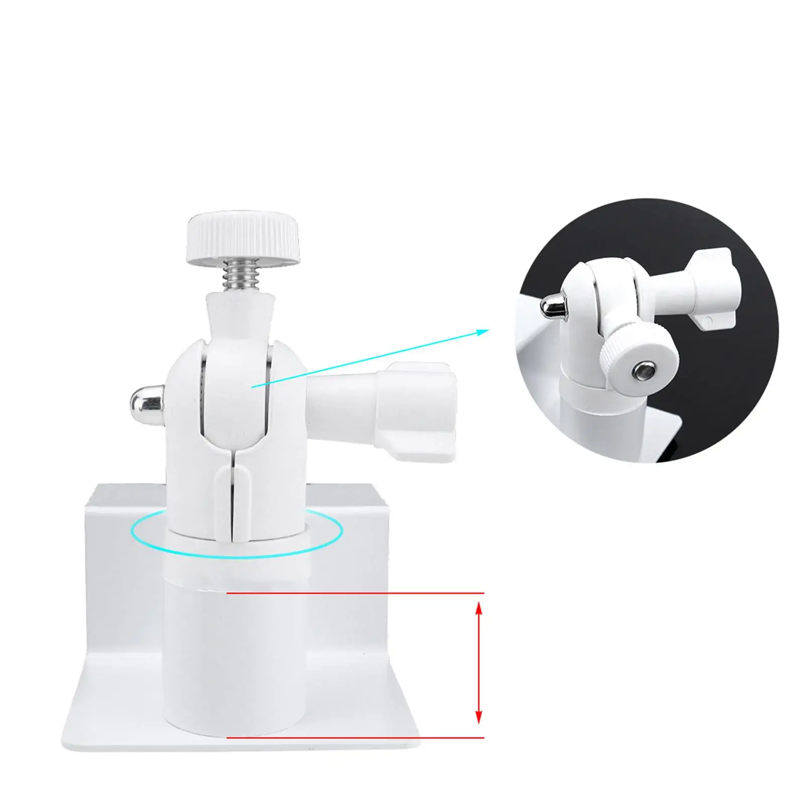 Weatherproof Gutter Mount Stand Wear Resistant Weatherproof Accessories Outdoor Mount for Rvs Off Grid Systems Trailers Boats