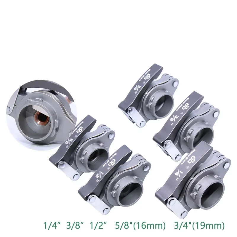 ST-E800A Electric Tube Expander Standard Toolbox Storage Carrying On-site Repair Pipeline Construction Copper Tube Flaring