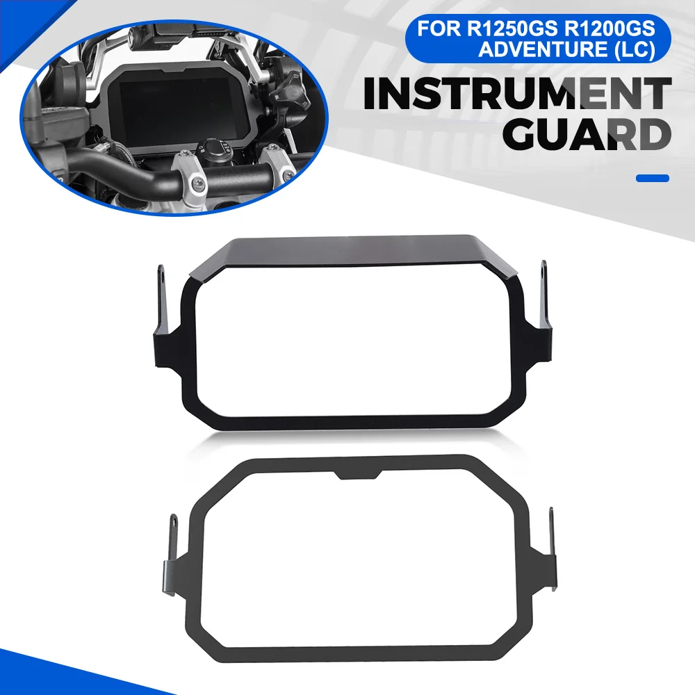 For BMW R1250GS R1200GS LC Adventure Rallye 2018 Meter Speedometer Anti-theft Frame TFT Theft Protection Screen Sun Visor Guard