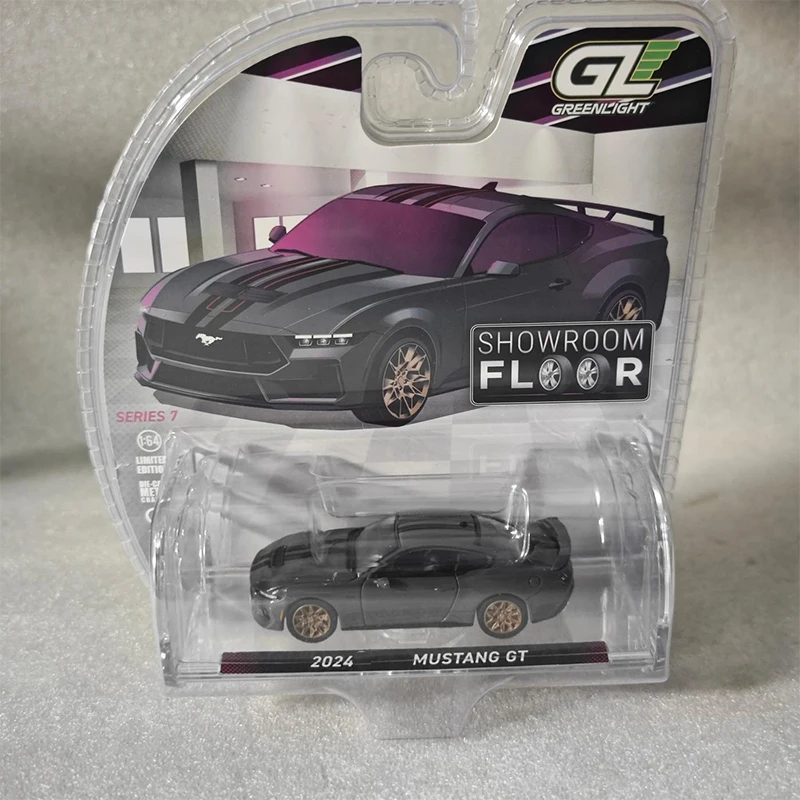 Greenlight 1:64 Showroom Floor Gladiador Dodge Challenger Modelo normal Modelo de fundição de liga