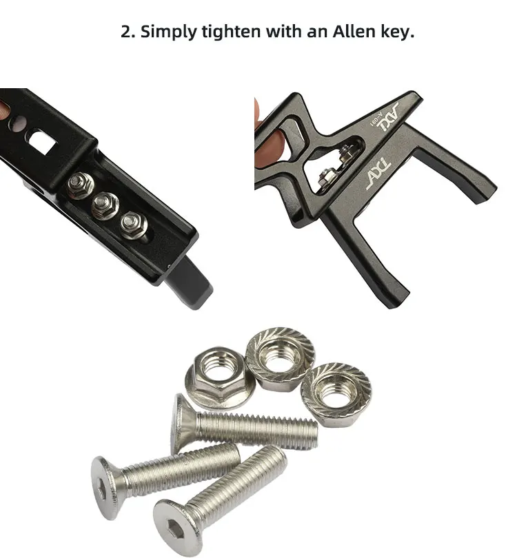AXI Faltrad-Vordertasche Erhöhter Sockel Aluminiumlegierung Vorderradträger-Adapter Erhöhung für Dahon Brompton Faltrad – Detail 19