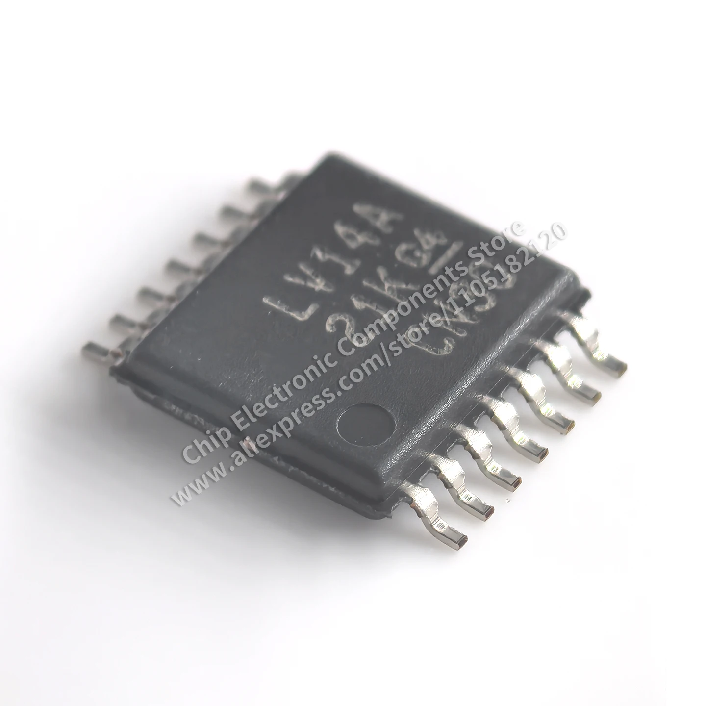 （10 PCS）SN74LV14APWR, LV14A Marking, Original IC, Hex Schmitt-Trigger Inverter, TSSOP-14 Package