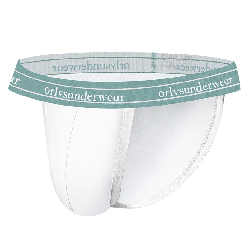 95% Cotton Comfortable and Breathable Underwear Men's Sexy Briefs with Contoured Pouch