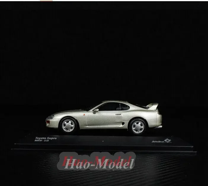 Solido 1/43 For TOYOTA SUPRA MK4 A80 Alloy Diecast Model Car Simulation Toys Boys Birthday Gifts Hobby Display Ornaments Gold