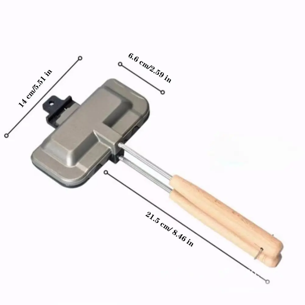 Sandwich Maker with Wooden Han - Breakfast Sandwich Maker 评论和价格