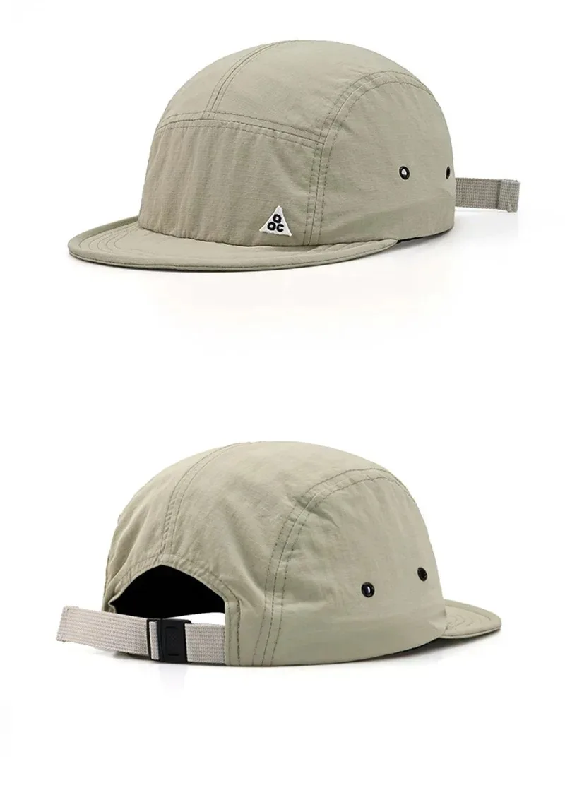 5-teilige, kurze Krempe, schnell trocknende Golf-Baseballkappen, weiche, leichte Sport-Laufkappe für Herren, Unisex, Outdoor, UPF50+, Schirmmütze – Detail 16