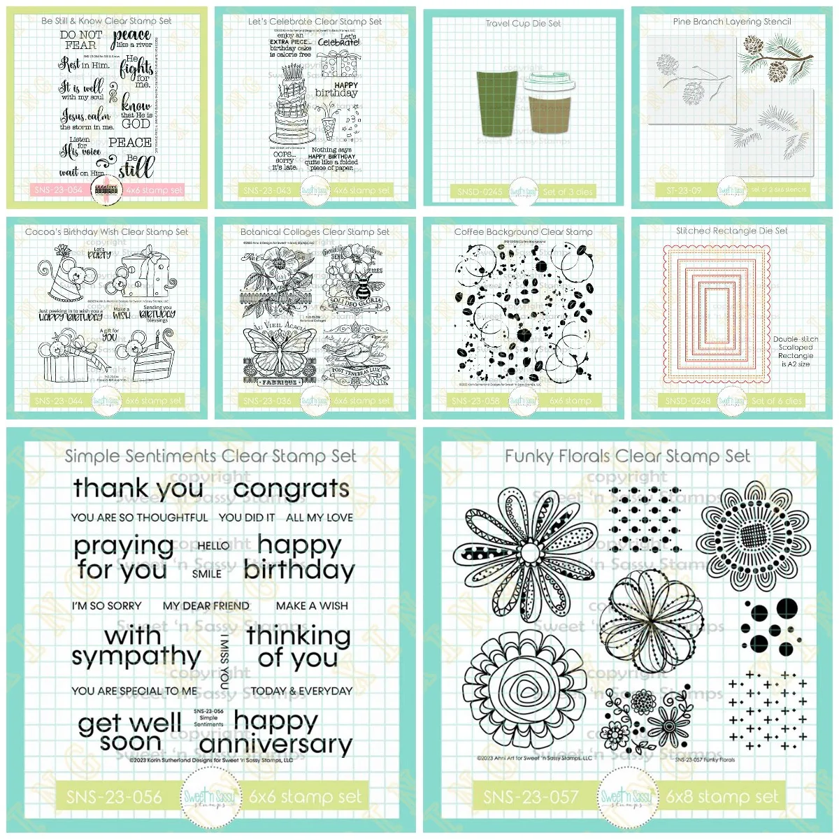 Funky Florals Simple Sentiments Metal Cutting Dies and Stamps DIY Scrapbooking Card Stencil Paper Cards Handmade Album Stamp Die