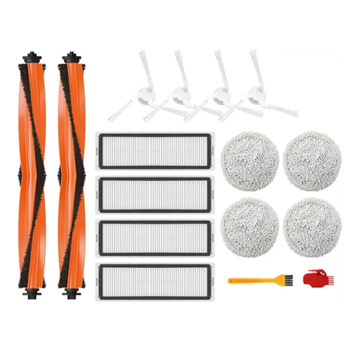 セルフクリーニングロボット掃除機部品、プロフィルター、メインサイドブラシ、モップクロス、stytj06zhm