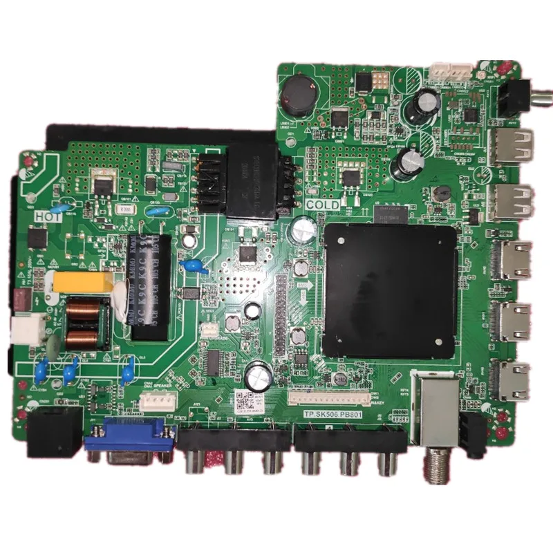 Imagem -05 - Placa-mãe de tv de Rede Wifi Três em um Funcionando Bem 36 a 42v 480ma ou 45 a 84v 600ma Tp.sk506.pb801