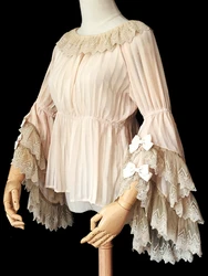 *  Dance in Storybrooke * A Chiffon in Lolita Shirt with Big Sleeves by Infanta