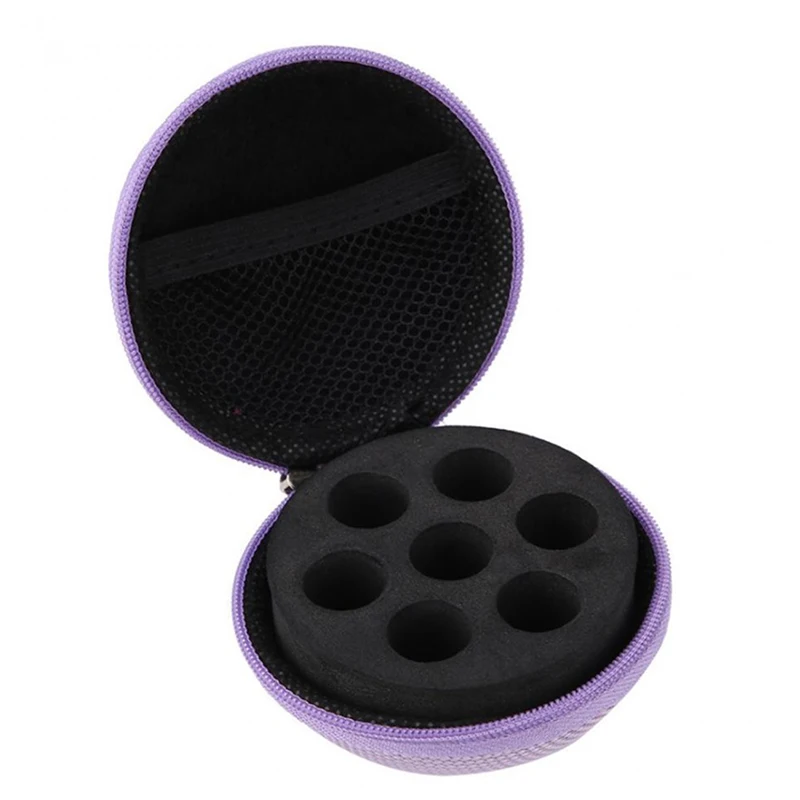7 Holes For 1-2ml Essential Oil Bottle Storage Bag EVA Portable Essential Oil Bag