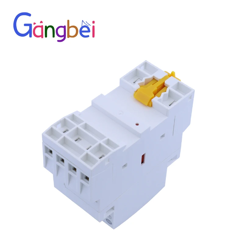 ICT 4P 16A 25A 4NC 4NO 2NO2NC 3NO1NC 220V 50/60HZ contactor de CA para el hogar, carril Din