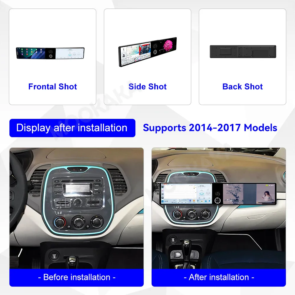 

For Renault Captur 2014–2017 Android Car Radio Multimedia Video Wireless Carplay Autoradio Stereo GPS Navigation Head Unit