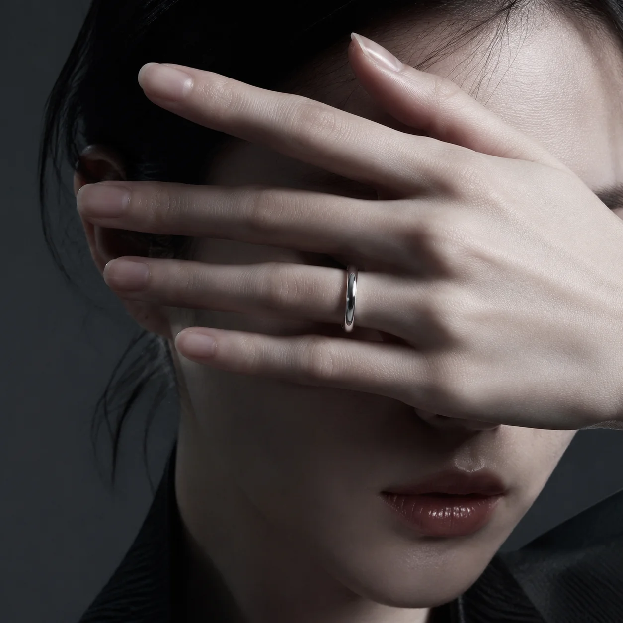Minimalistischer 3mm Glatter Stapelring 18K Vergoldeter Edelstahl Hochglanzpolierter Bandring für Frauen und Mädchen Knöchelschmuck – Detail 8