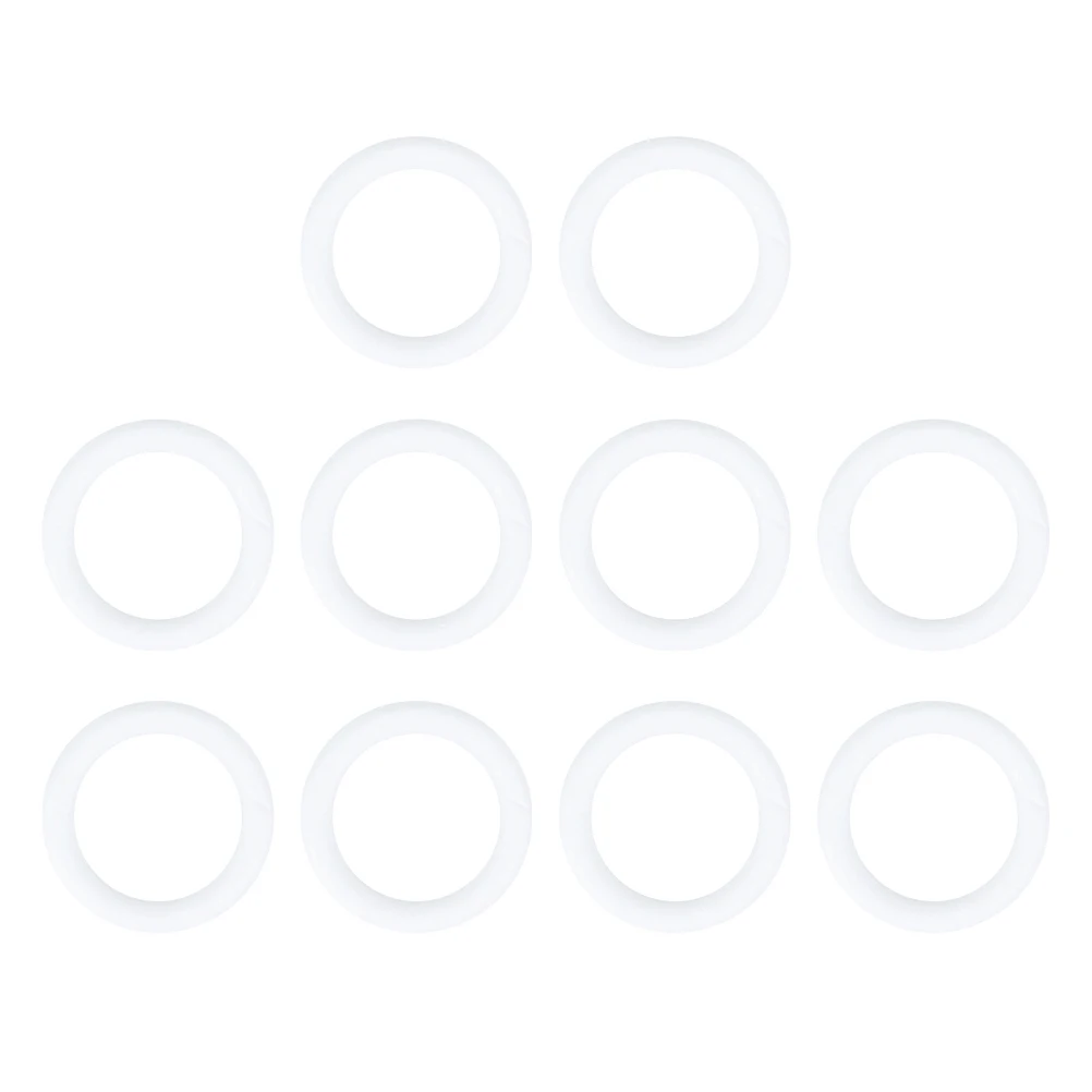 

10pcs Diy Craft Foam Ring Christmas Wreath Ornament 14.5X2.5Cm Decor Circle For Party Christmas Ring Craft