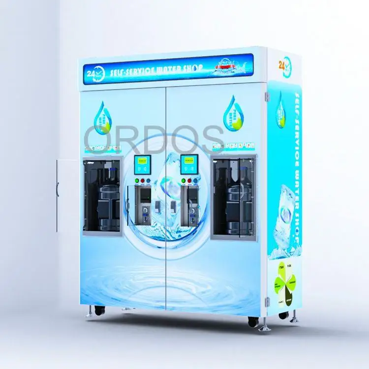 Automatic Purified Water Commercial Double Water Vending Machine