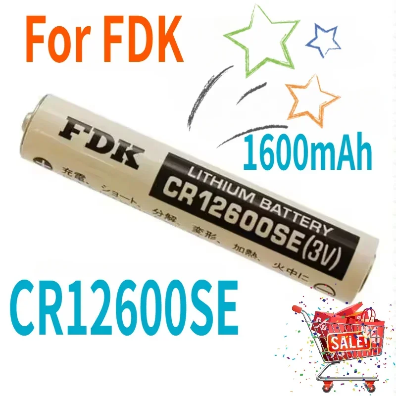 1 Pcs CR12600SE 3V Instrument Equipment Industrial Control PLC Lithium Battery Parts 1600mAh Accessories & Parts Battery Packs